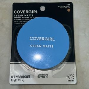 Covergirl clean matte powder in medium light